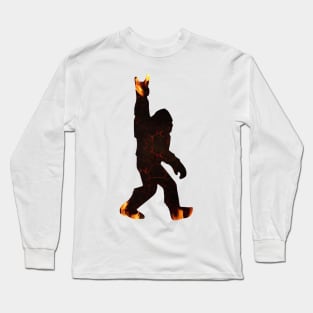 Bigfoot - Rock on Long Sleeve T-Shirt